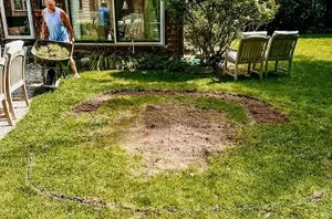 Everyone's going to be clearing space in their backyard after seeing this 2-day flip