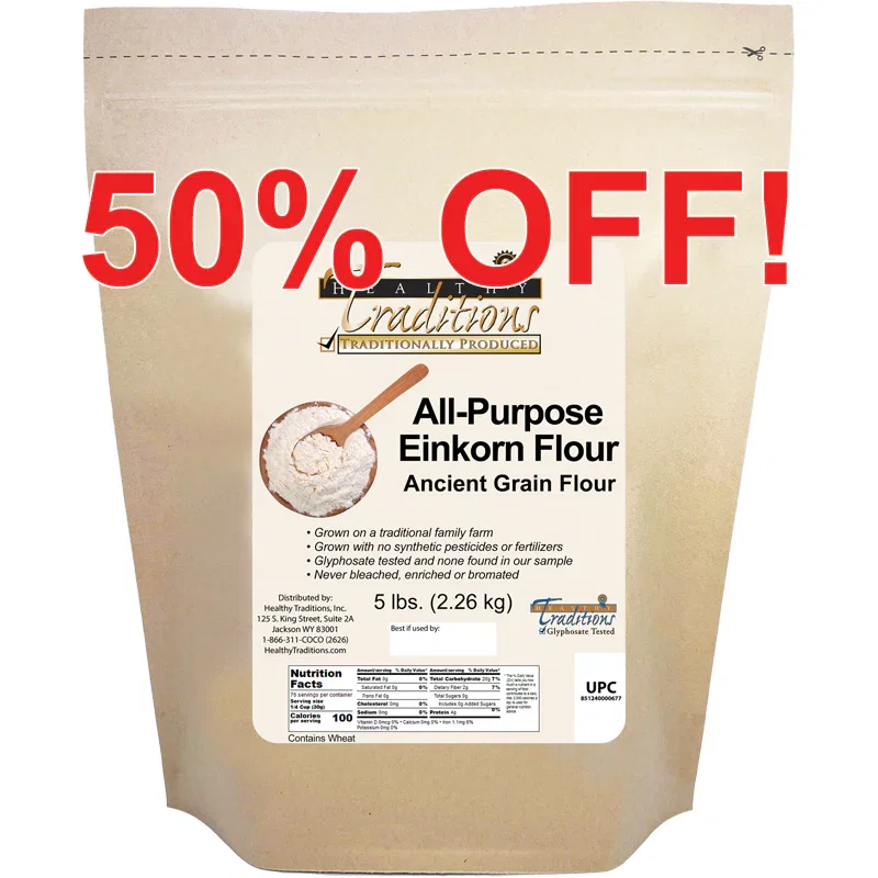 Image of All-Purpose Einkorn Flour – 5 lb. Bag