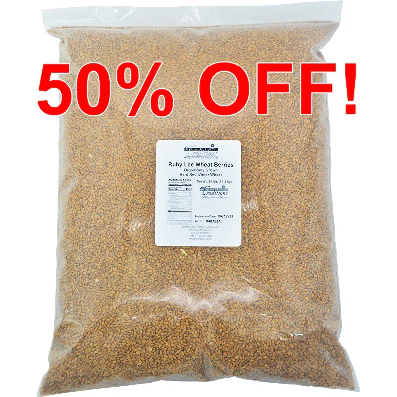 Image of Ruby Lee Wheat Berries - 25 lb. (limit of 2)