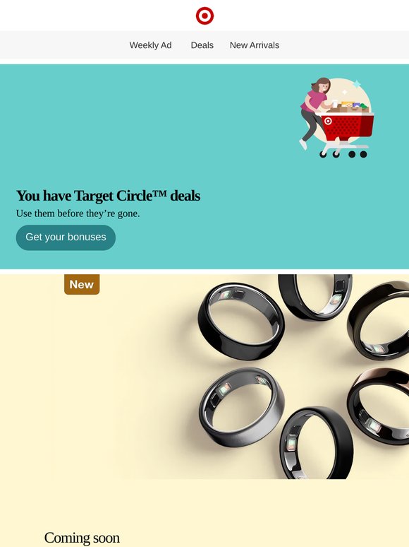 💰 Cha-ching!! Cash in with your Target Circle Bonuses.