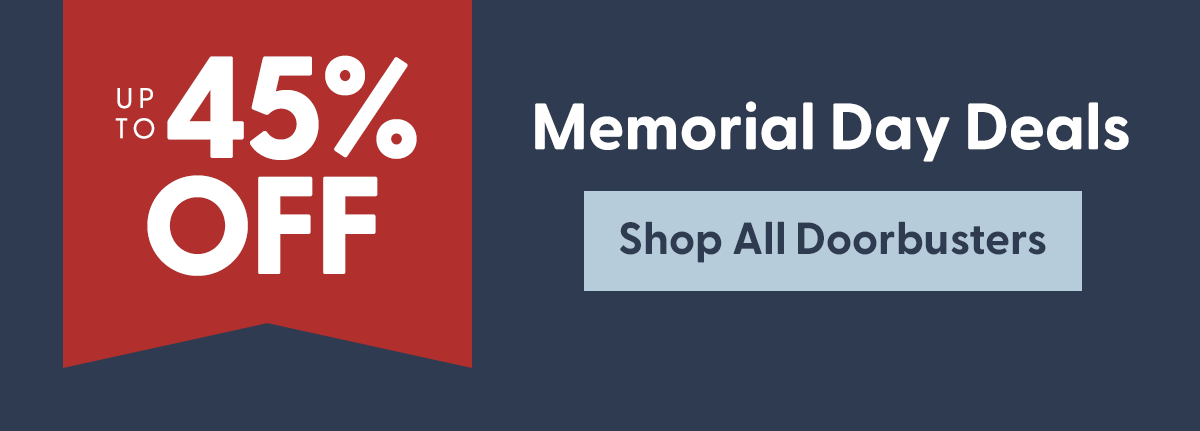 Shop Memorial Day Doorbusters