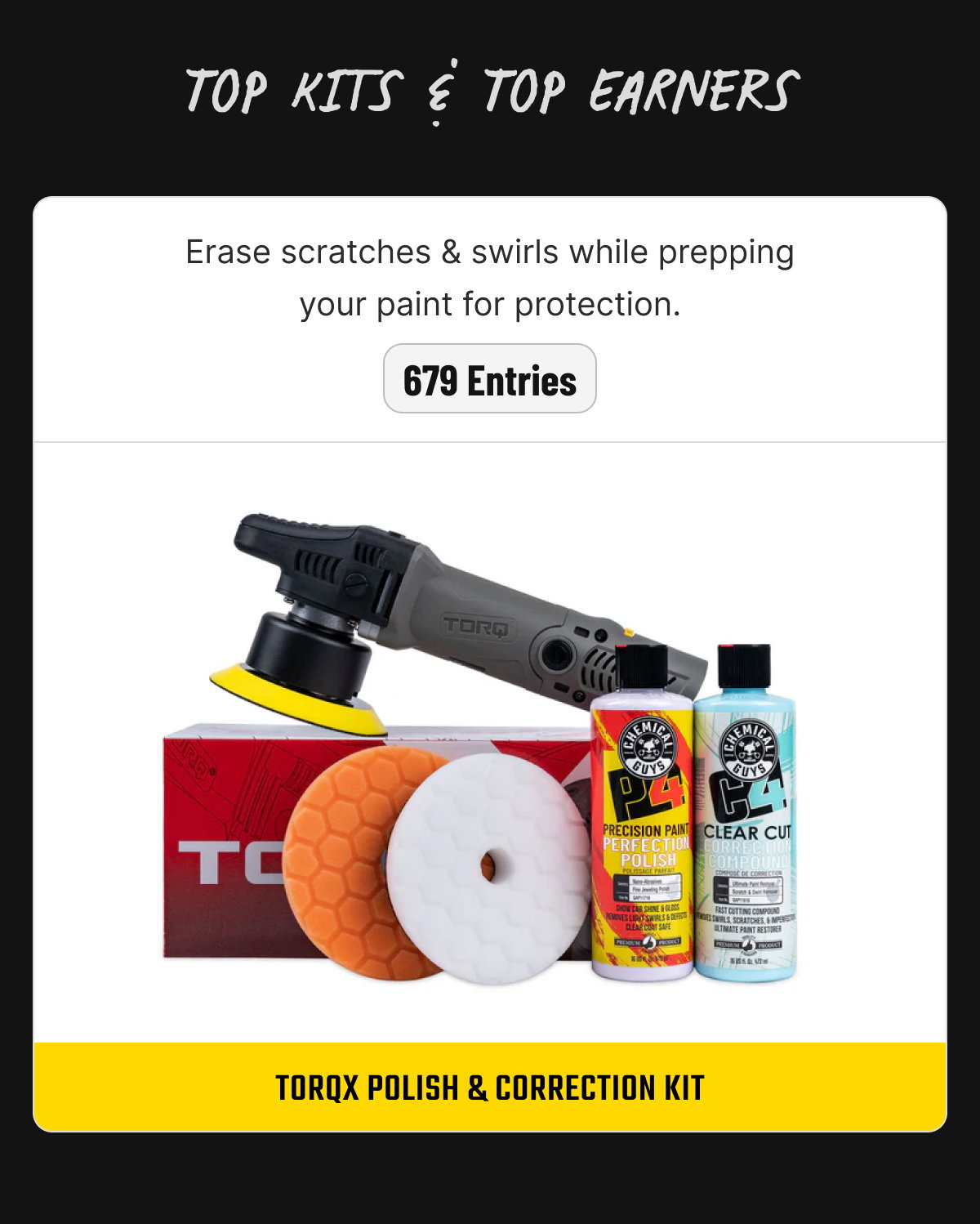 TORQX Polish & Correction Kit