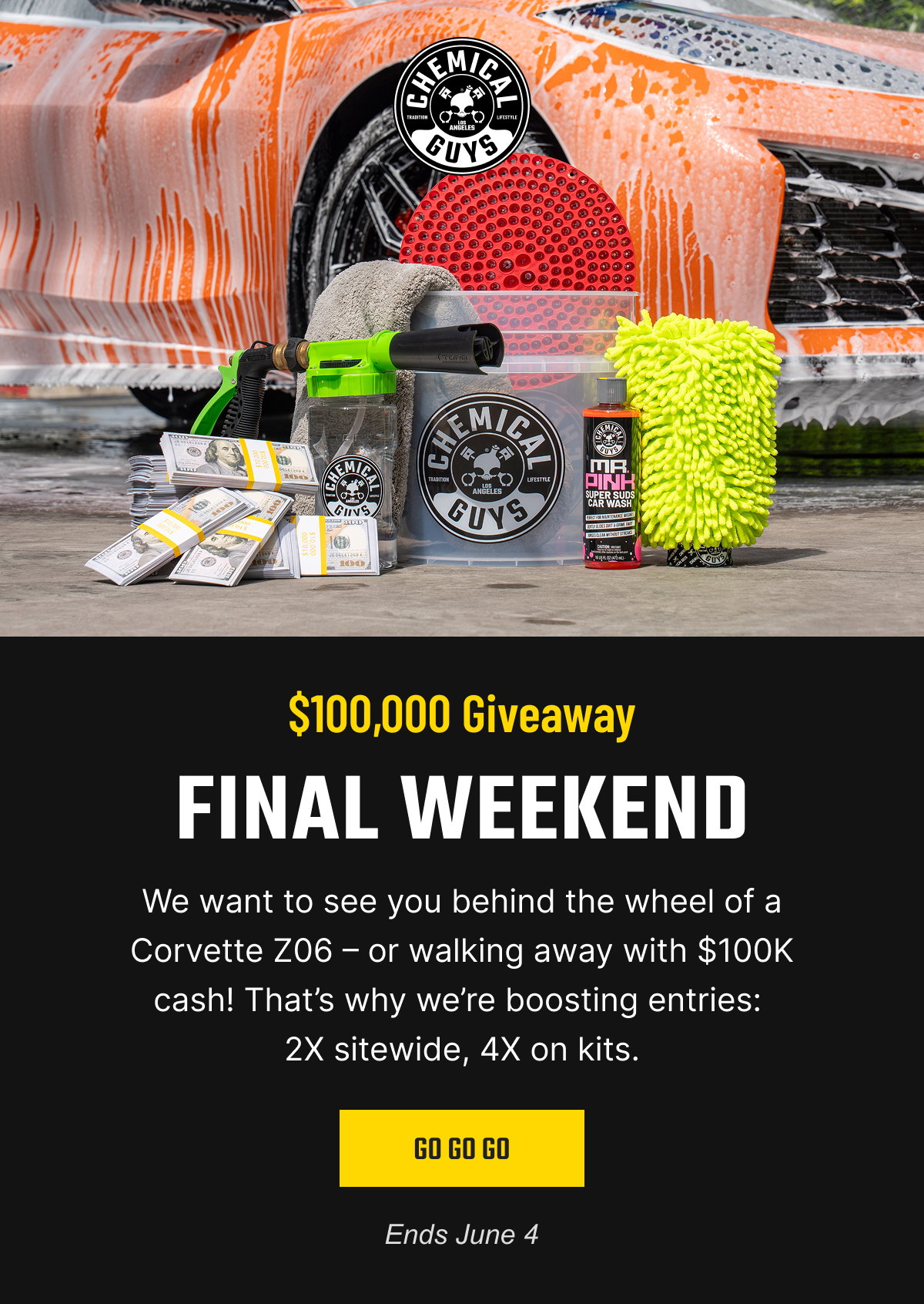 $100,000 Giveaway Final Weekend