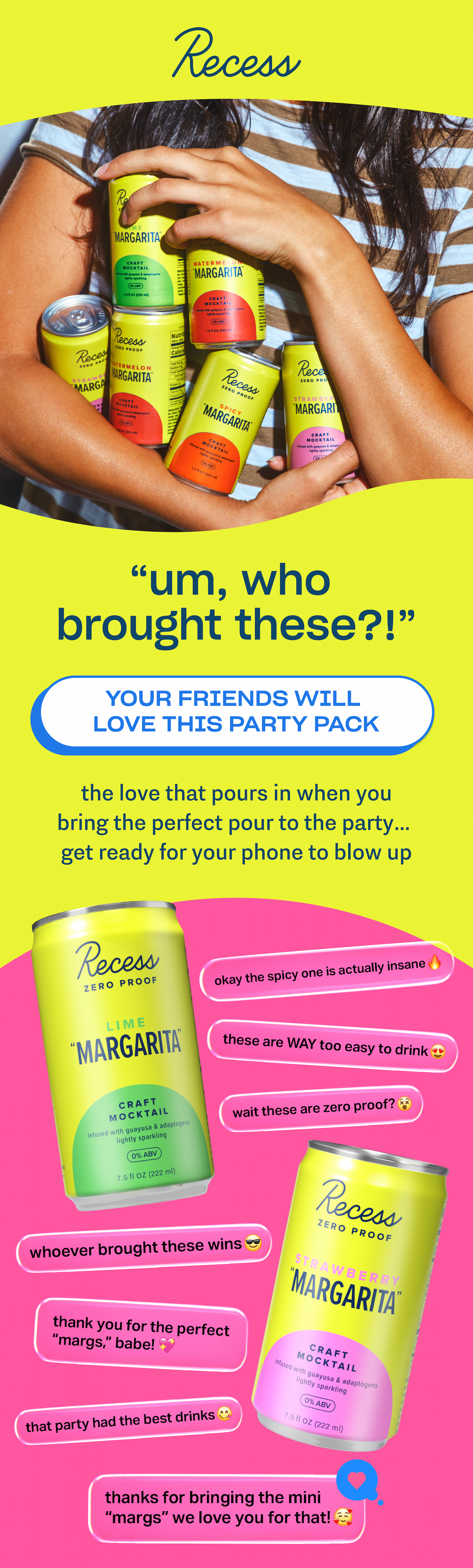 your friends will love this party pack