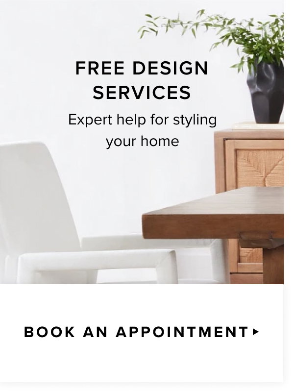 Free Design Services. Book an appointment