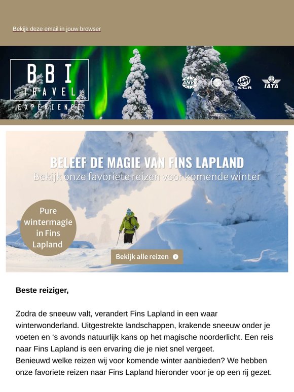 Droom jij al van Fins Lapland deze winter? ❄️