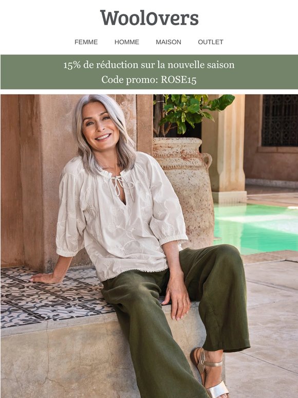 Nouveaux modèles d'été, maintenant avec une réduction de 15%
