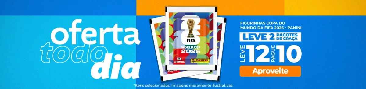 Oferta todo dia - Figurinhas Capa do Mundo 2026