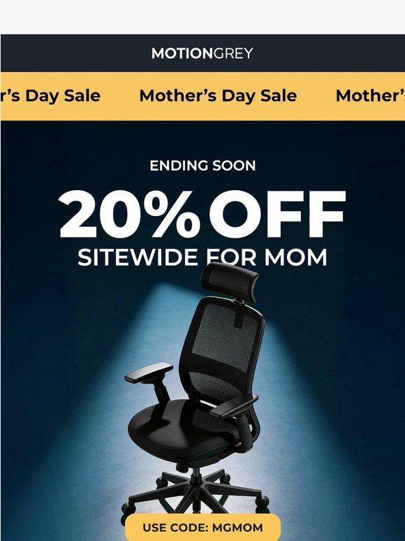 20% Off Sitewide for Mom—Ends Soon
