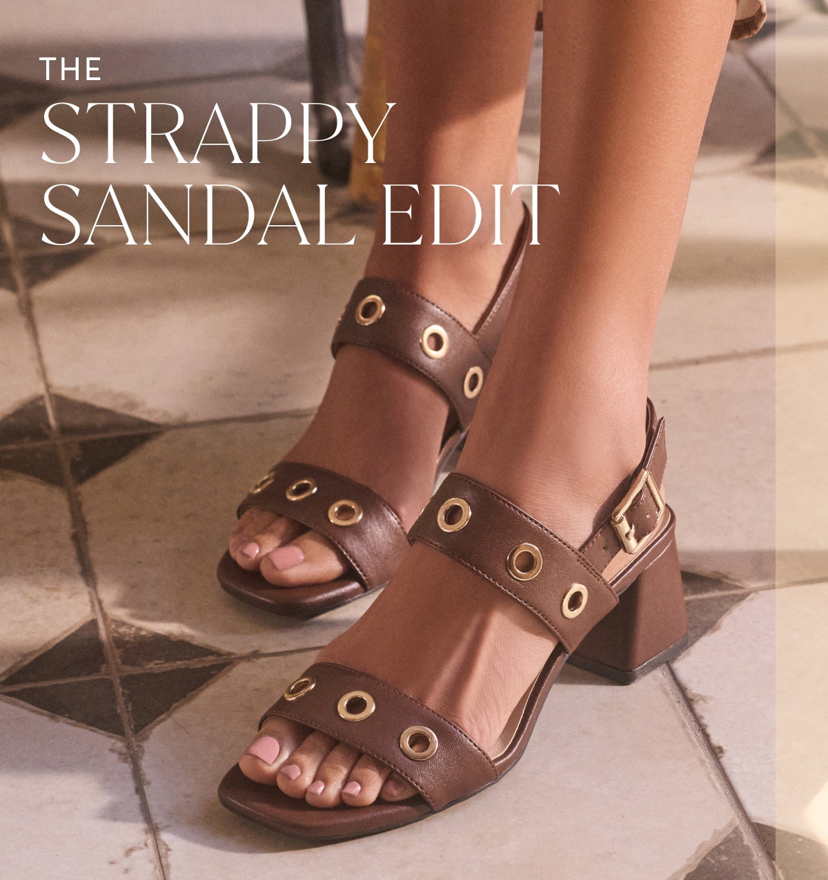 The Strappy Sandal Edit