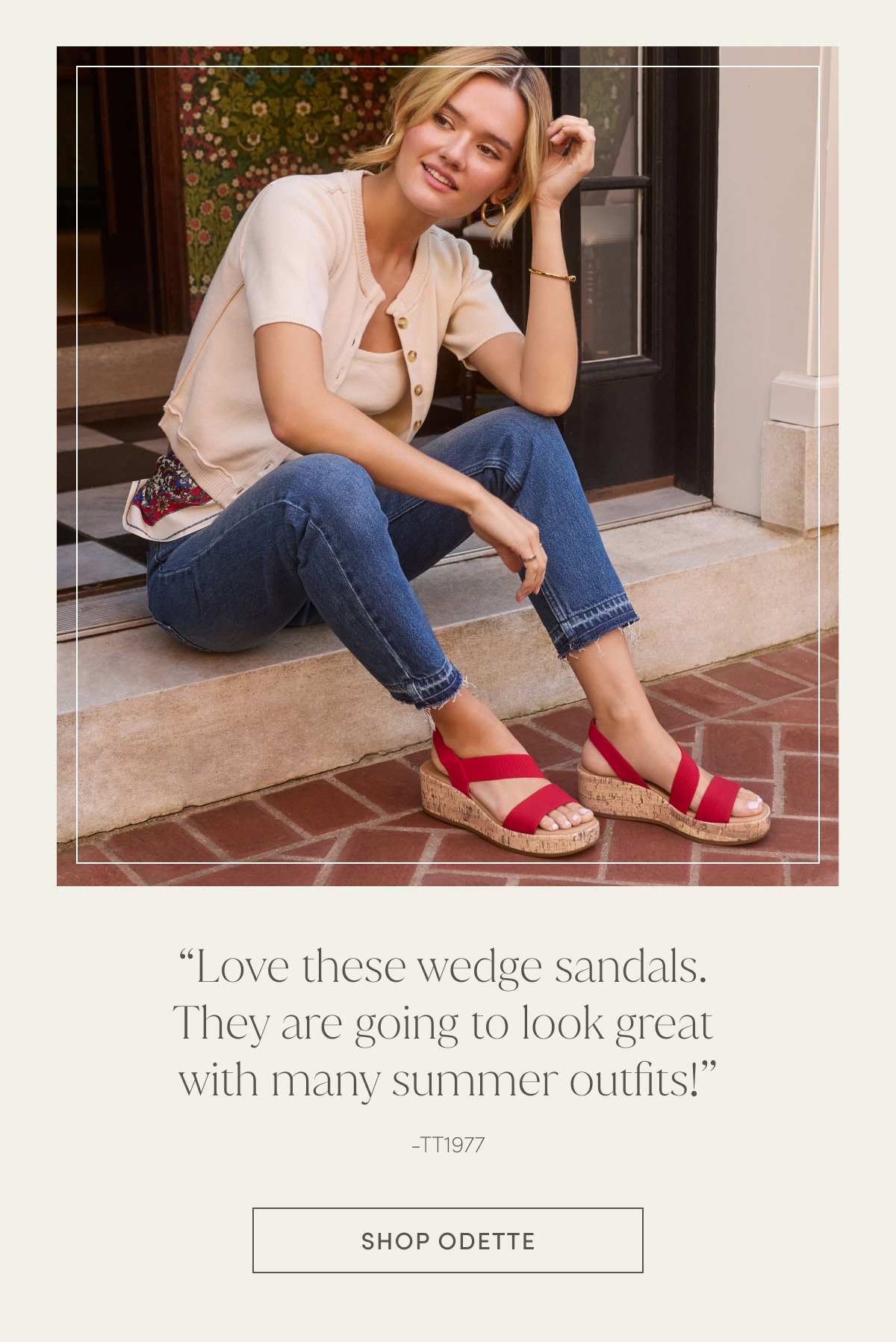 “Love These Wedge Sandals. They Are Going To Look Great With Many Summer Outfits!” - Tt1977 | Shop Odette