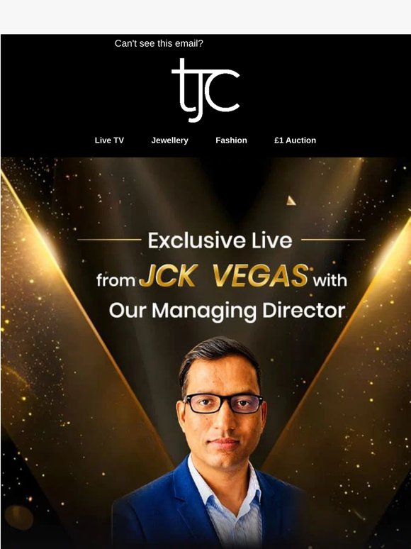 Your exclusive invitation from Las Vegas