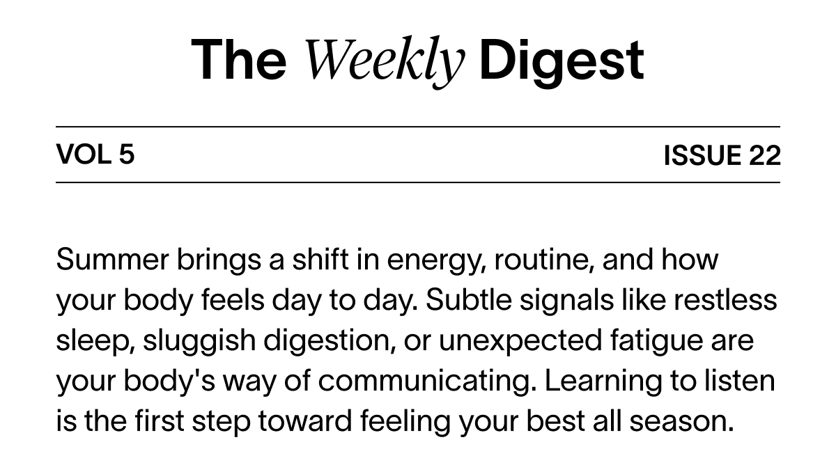 The Weekly Digest | VOL 5 | ISSUE 22