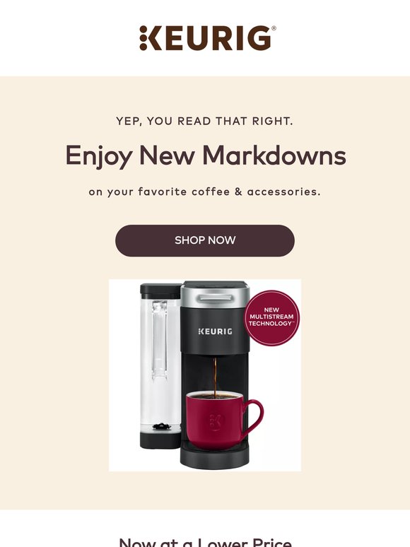 Markdowns on your ☕️