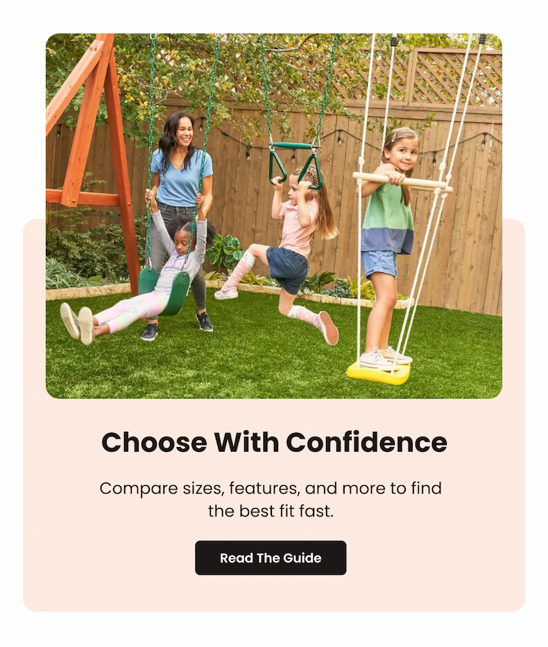 Choose With Confidence - Compare sizes, features, and more to find the best fir fast . -Read the Guide