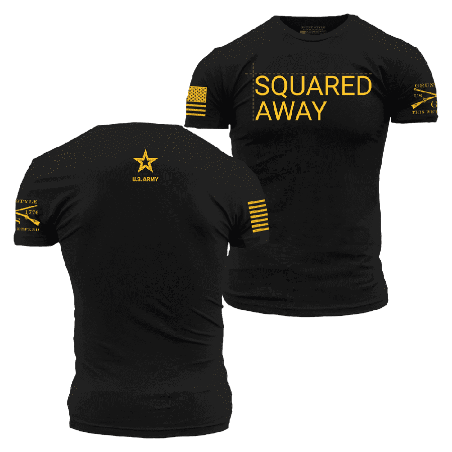 Image of Army - Squared Away T-Shirt - Black