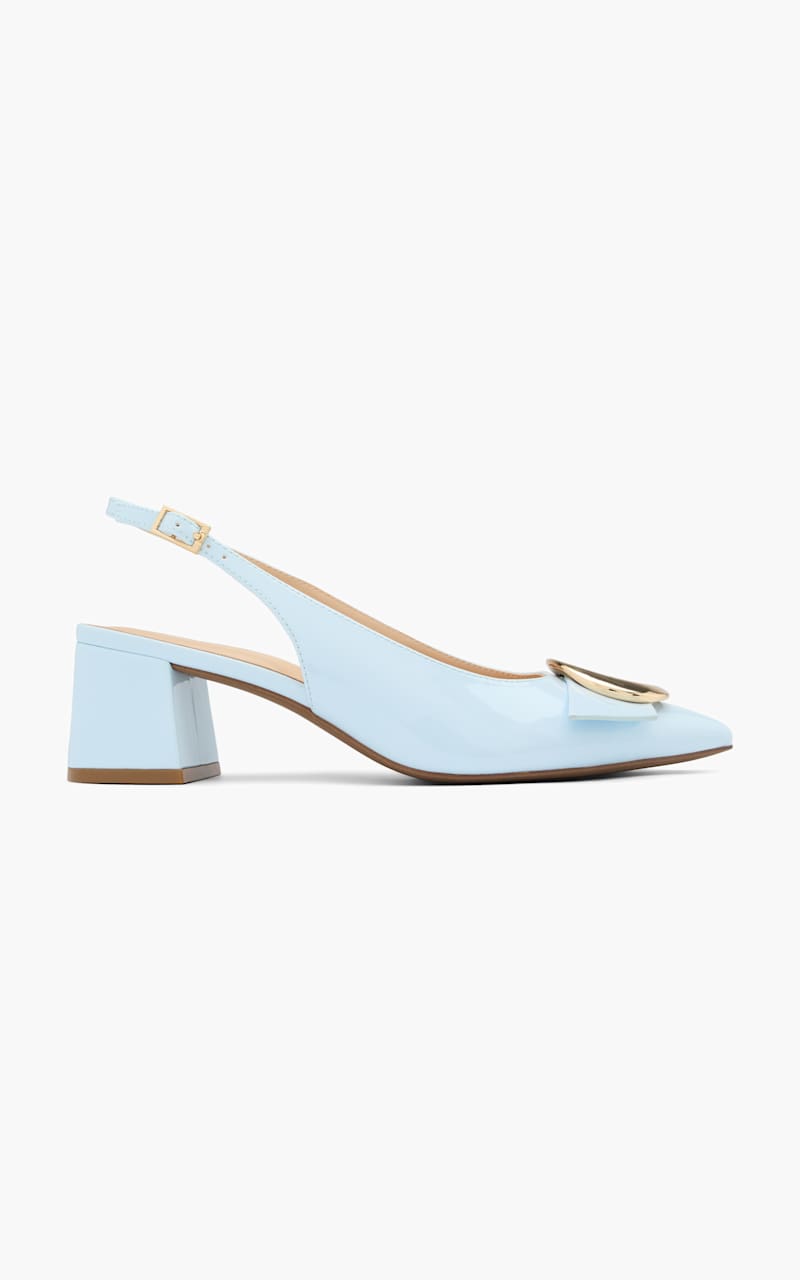 Slingback heel
