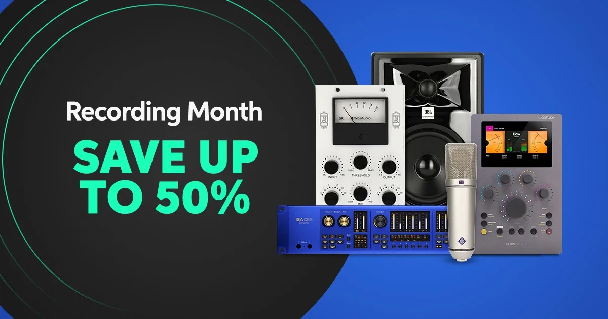 Recording Month Ends Soon! Save up to 50%