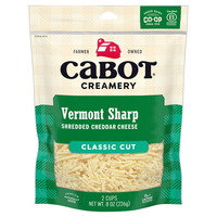 Cabot Classic Cut Vermont Sharp Cheddar Shred...
