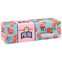 Polar Seltzer Seltzer, Premium, Ruby Red Grap...
