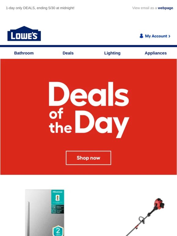 DEALS: Ending tonight at midnight.