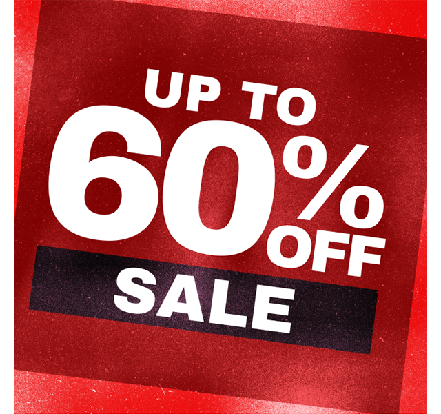 UP TO 60% OFF SALE