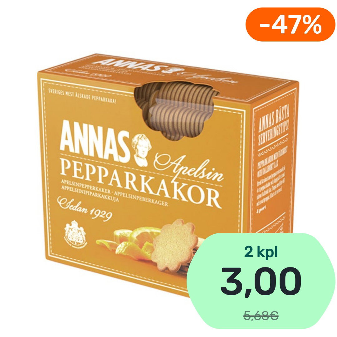 Annas Apelsin piparkakku 300g
