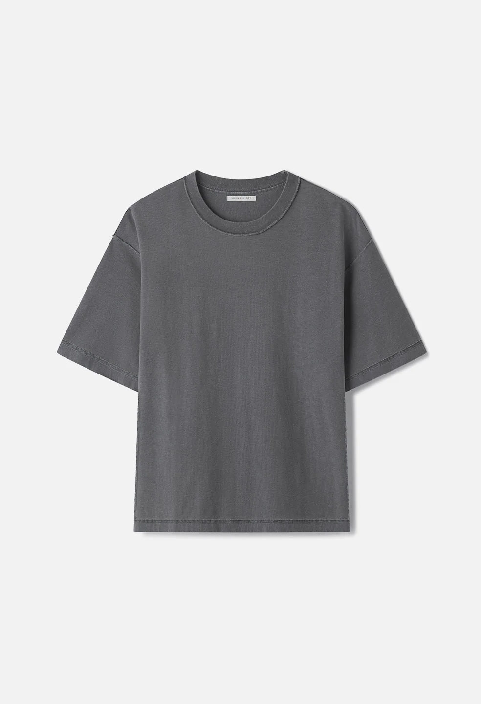 Image of Summer Reversed Cropped Tee / Washed Black