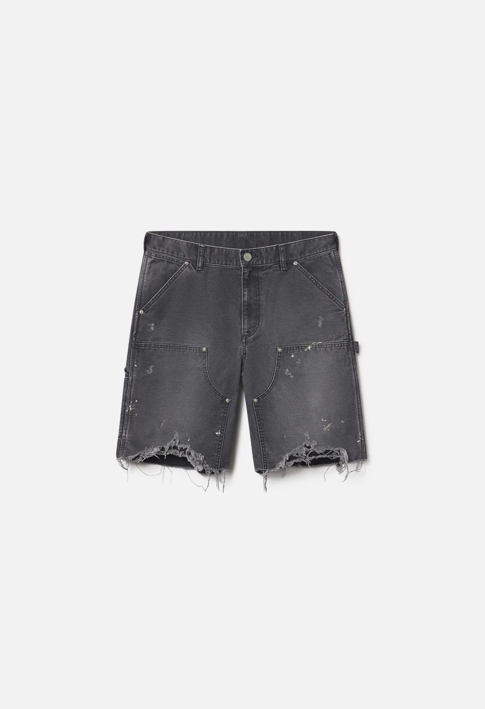 Image of Desert Snow Cut-Off Work Short / Washed Black