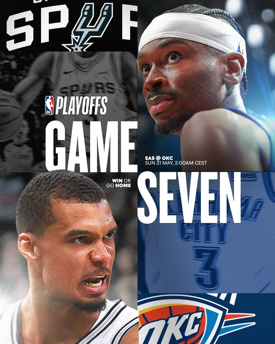 GAME SEVEN: THUNDER VS. SPURS