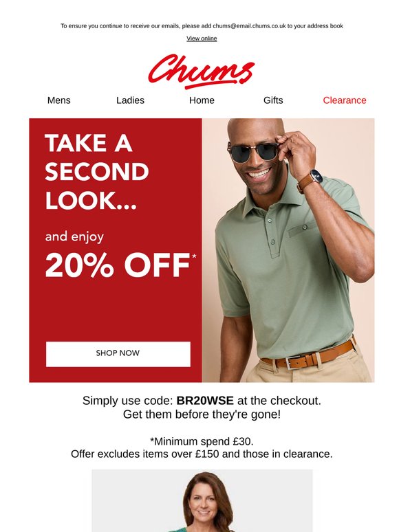 Still searching? Look no further with 20% off