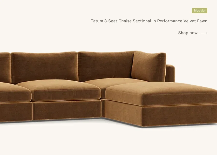 Tatum 3-Seat Chaise Sectional 