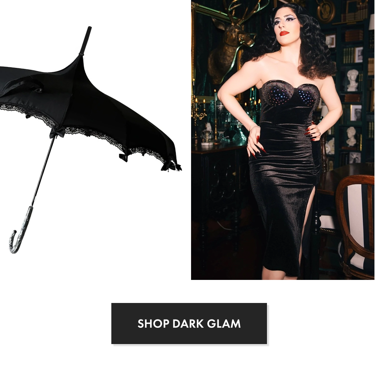 The Dark Glam Edit
