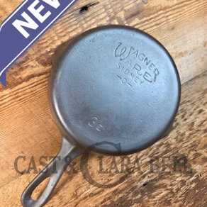 Our best seller! Beautiful 1920's Era Wagner Ware #3 Egg Skillet, 3 E.  Restored and Ready to Use!