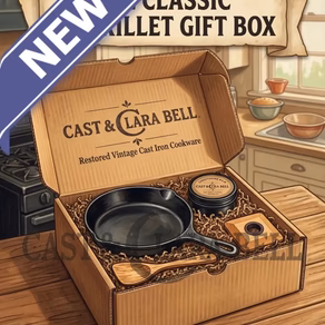 The Cast & Clara Bell Classic #8 Skillet Gift Box