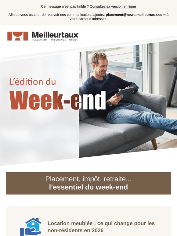 L'édition du week-end du 30 mai