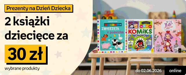 2 książki za 30/40/50/60 zł wybrane produkty | online do 02.06.2026