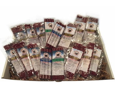 Image of Navarino Valley Elk and Bison Snack Stick Large Gift Box