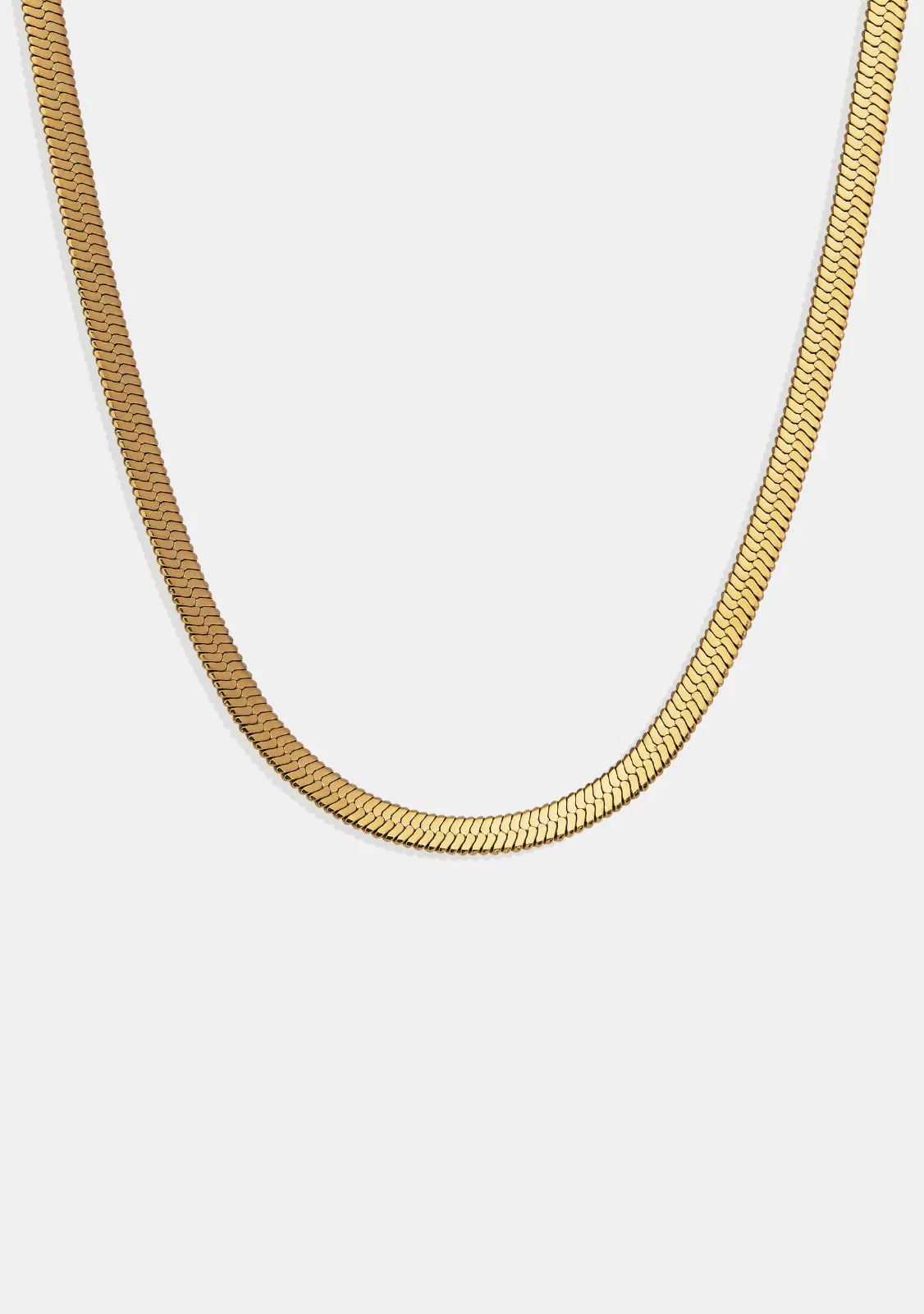 Image of Sphinx 3mm Snake Chain Necklace - Gold