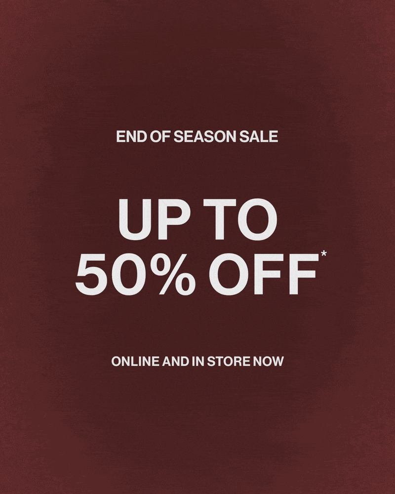 END OF SEASON SALE