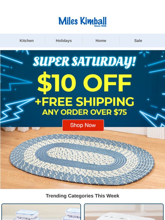 Don't Miss Your $10 Off