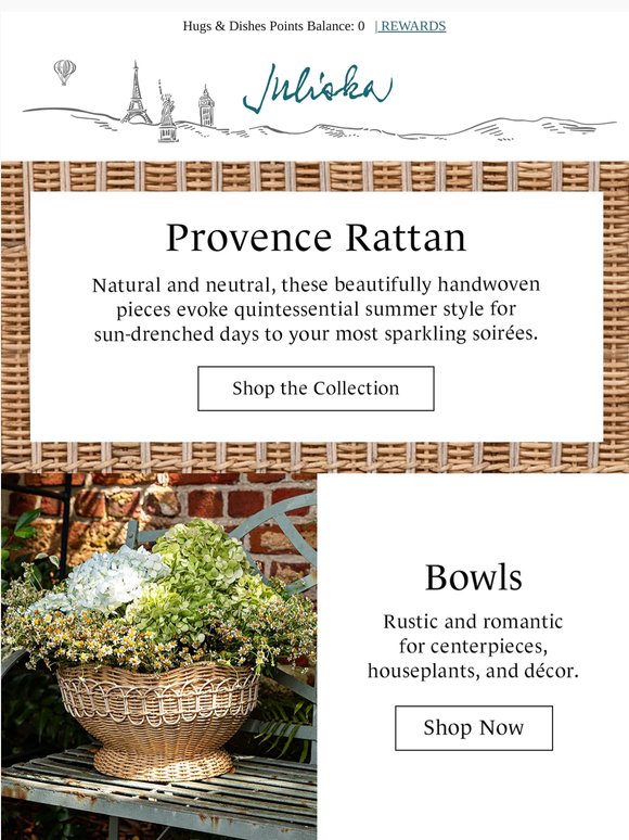 Quintessential Summer Style: Provence Rattan
