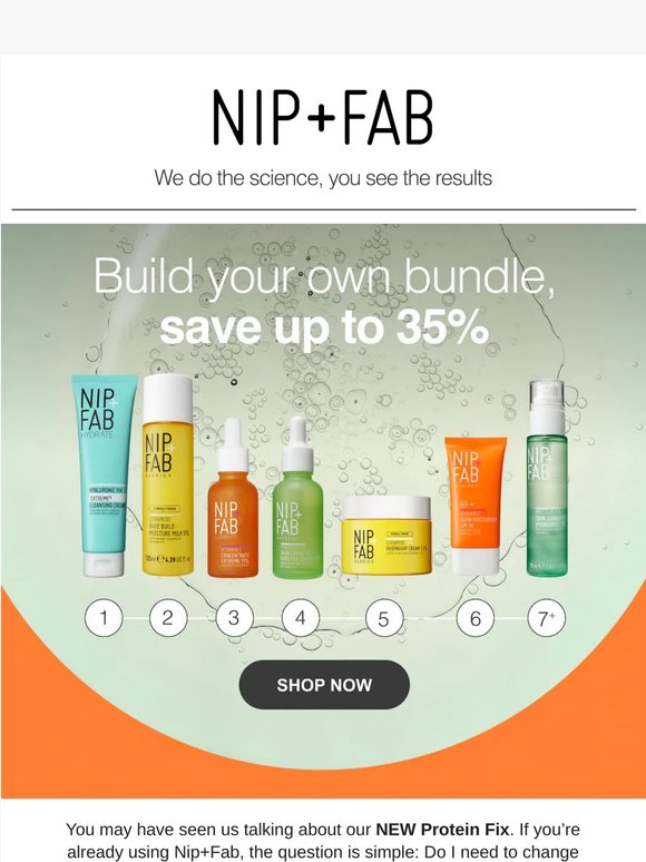 Save up to 35% + build your own bundle
