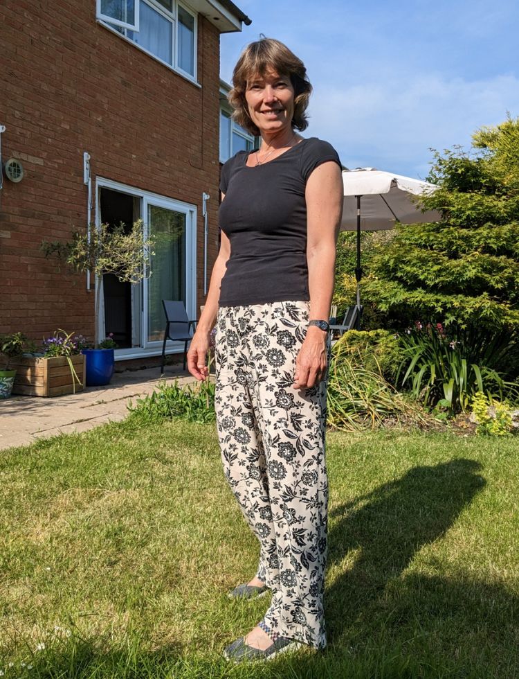 Henriette in Deadstock Viscose Challis