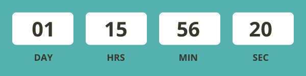 Countdown clock to 31 May 11:59 pm