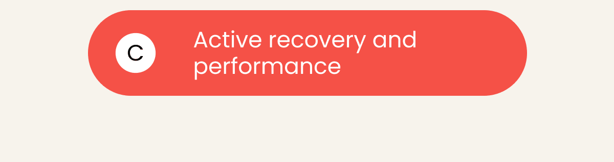 Active recovery and performance