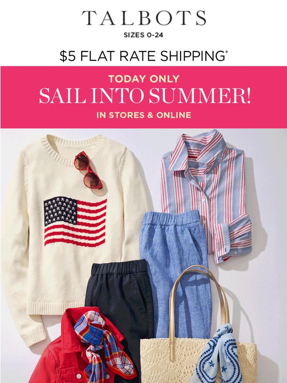 ONE DAY! 30% off everything + $5 shipping*