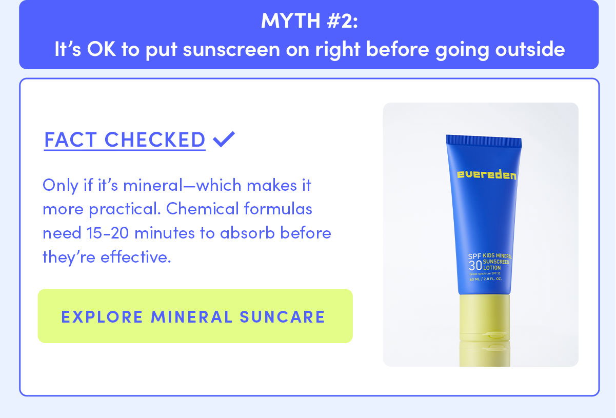Explore Mineral Suncare 