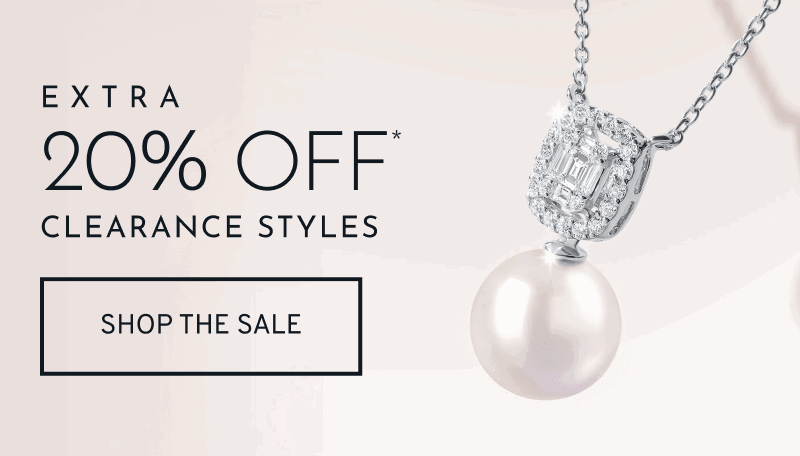 Pearl pendant necklace. Extra 20% Off Clearance Styles. Click to Shop The Sale