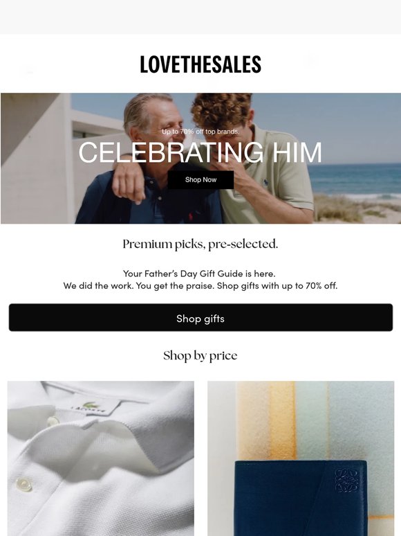 Father's Day gifting, simplified